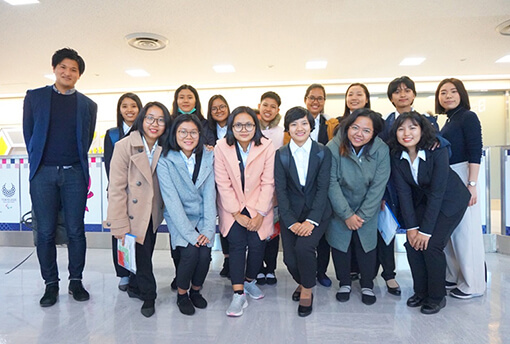 First group of nursing care technical interns from Myanmar (13 interns) arrived to Japan (January 2020)