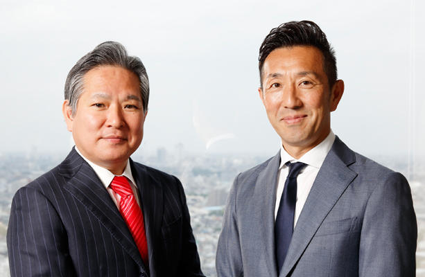 代表取締役会長 池田 良介と、代表取締役社長 大原 茂の写真
